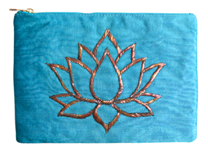 Lotus Clutch Bag